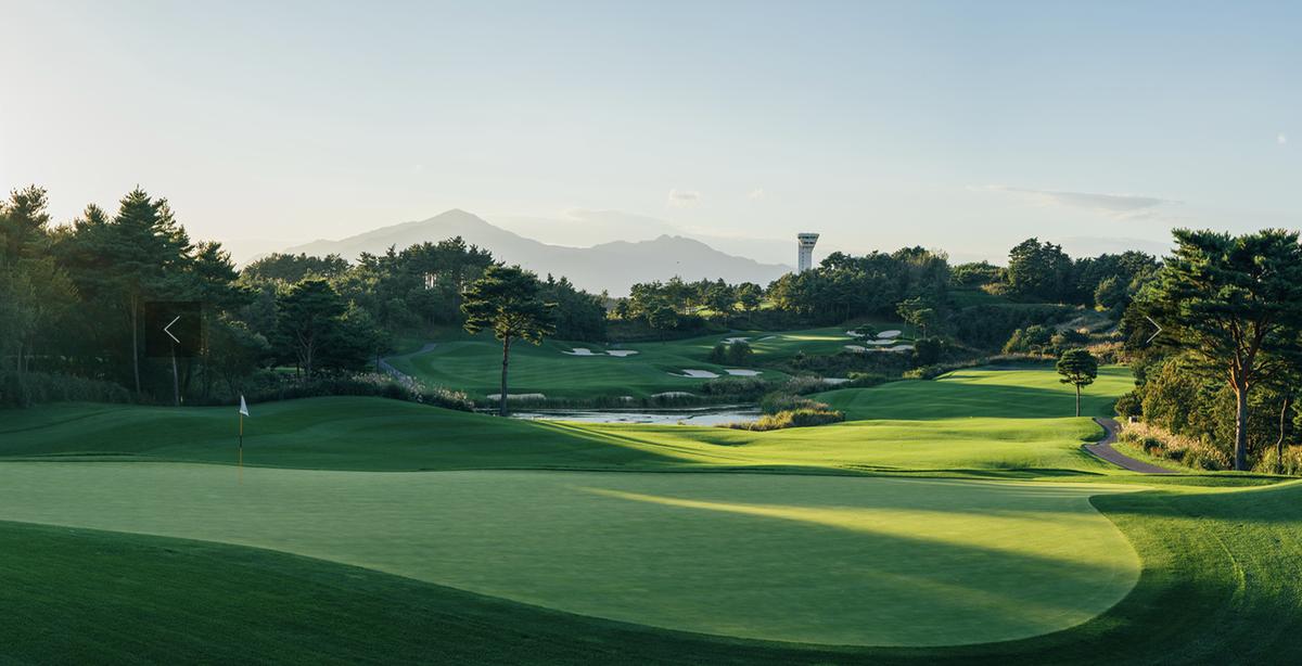 Korea mountain golf